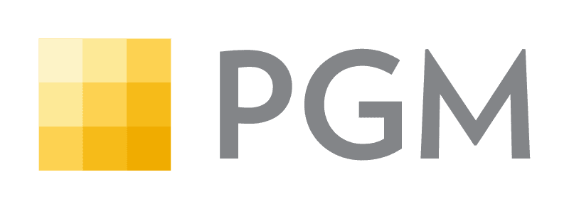 The Logo for Porch Group Media (PGM)